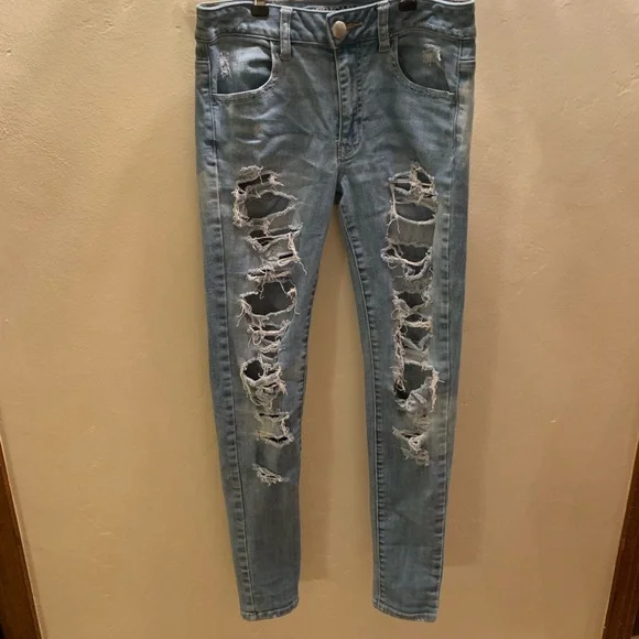 American Eagle Outfitters Super stretch high rise Jeans - Picture 2 of 12